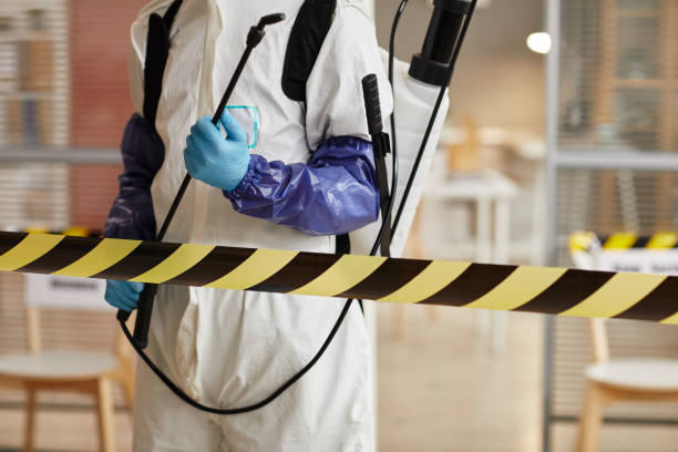 Professional Trauma Scene Cleanup technician working in Harrisonville, NJ